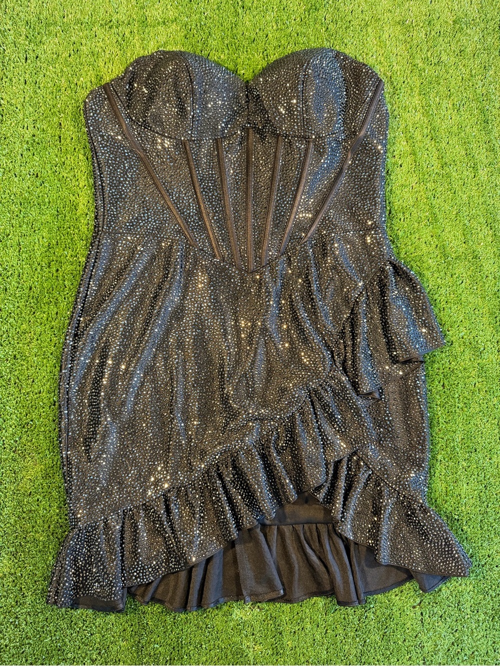 Sherri Hill 57513 - Black Size 8